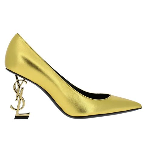 scarpe ysl oro|saint laurent scarpe sito ufficiale.